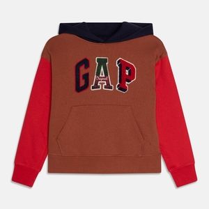 Gap Kid Hoodie |COLORBLOCK PLAID ARCH BOYS | Kids size M (8)